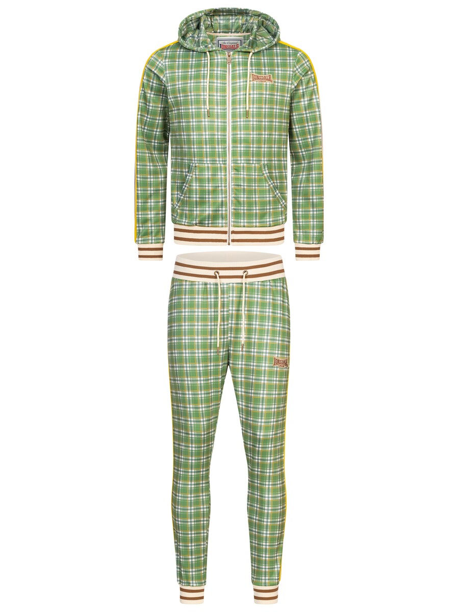Спортивный костюм LONSDALE Littlestone, зеленый
Спортивный костюм LONSDALE Littlestone, зеленый