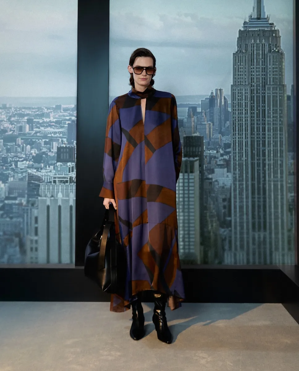 Платье миди с геометрическим принтом Woman Limited El Corte Inglés, синий
Платье миди с геометрическим принтом Woman Limited El Corte Inglés, синий