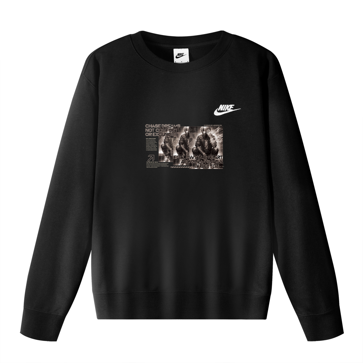 Nike Свитшот унисекс черный
Nike Свитшот унисекс черный