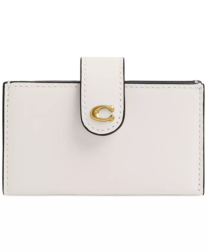 Кожаный мультикартхолдер Essential COACH, белый
Кожаный мультикартхолдер Essential COACH, белый