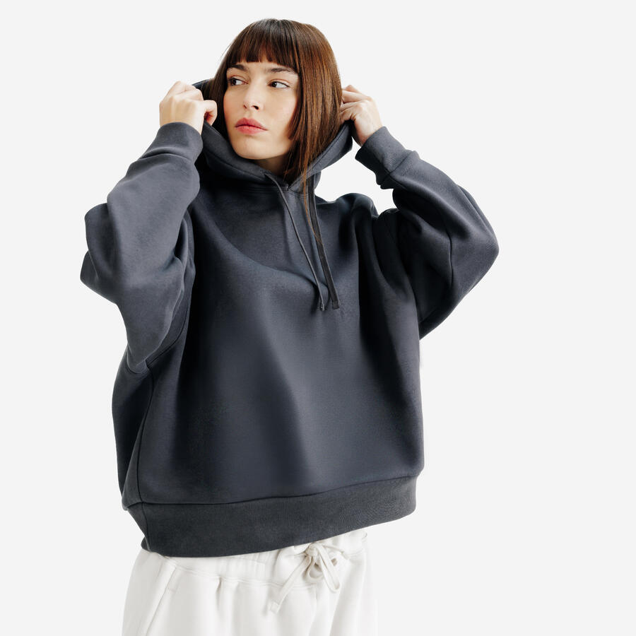 DECATHLON Женская толстовка с капюшоном - Elementals серая
DECATHLON Женская толстовка с капюшоном - Elementals серая