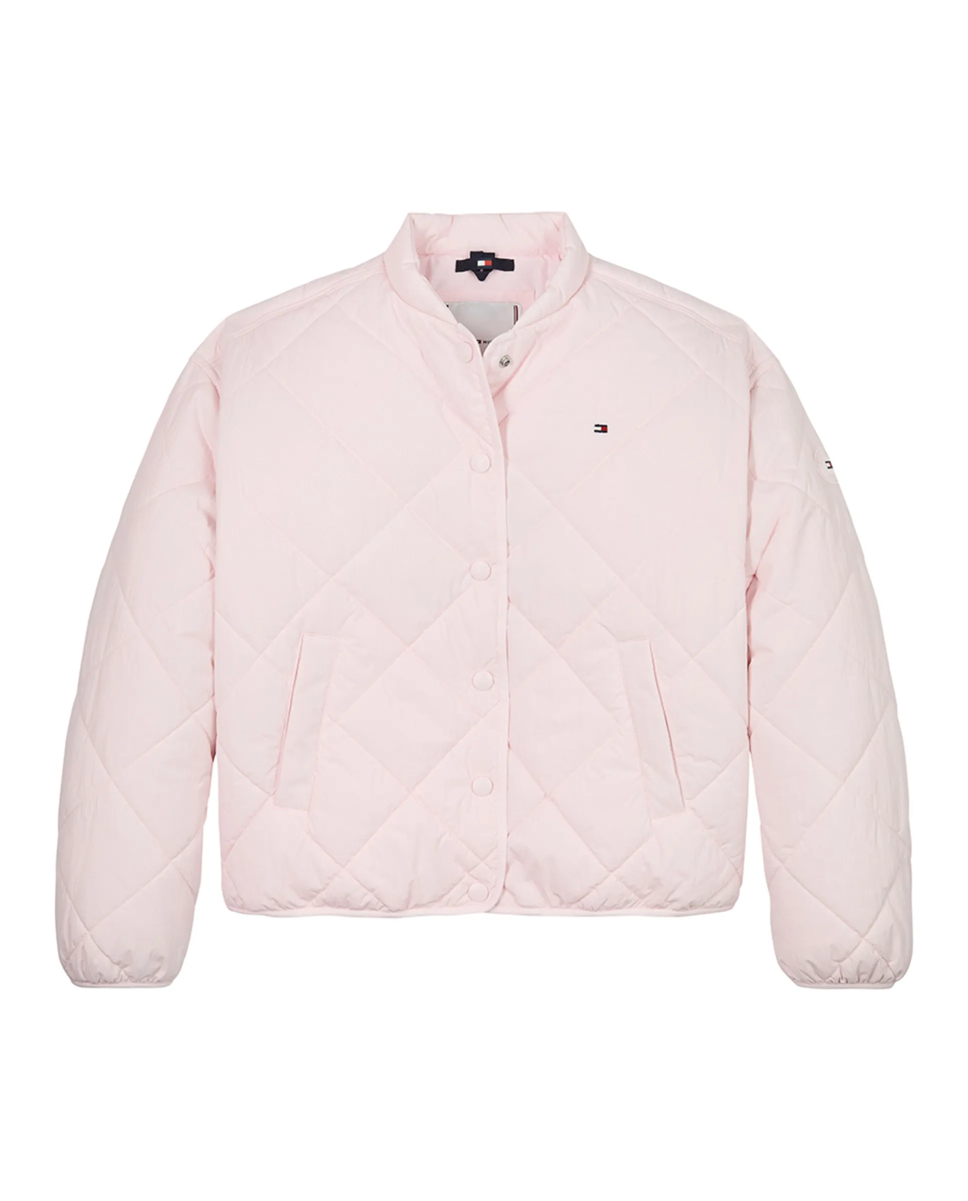 Детская утепленная куртка на молнии с вышитым логотипом Tommy Hilfiger, розовый
Детская утепленная куртка на молнии с вышитым логотипом Tommy Hilfiger, розовый