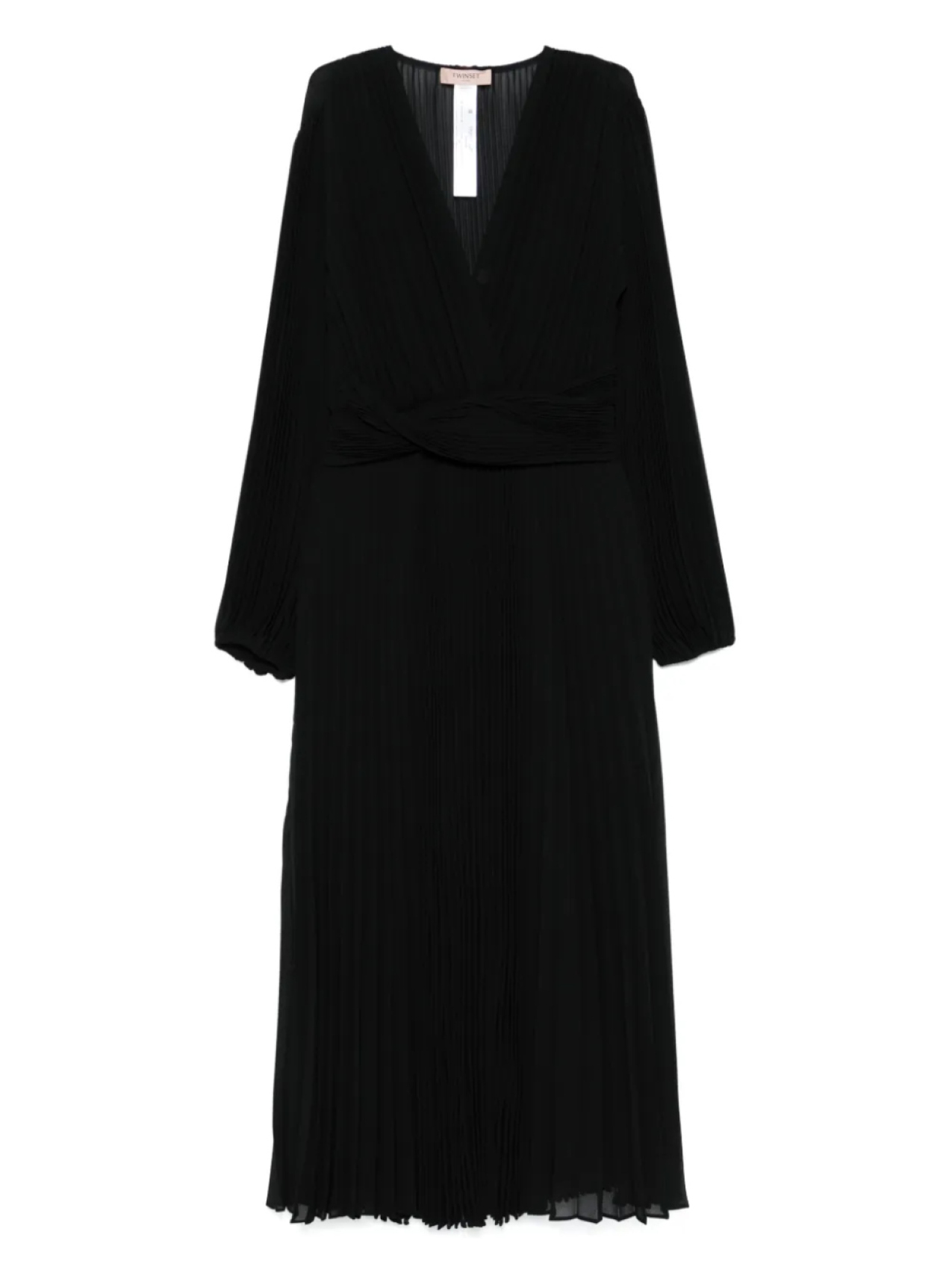 Платье миди из плиссированного жоржета TWINSET, черный
Платье миди из плиссированного жоржета TWINSET, черный