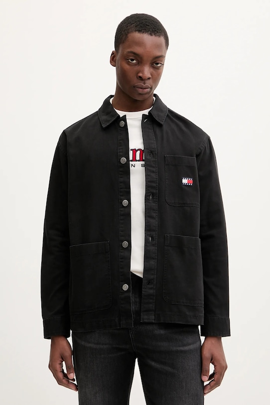 Хлопковая рубашка Tommy Jeans, черный
Хлопковая рубашка Tommy Jeans, черный