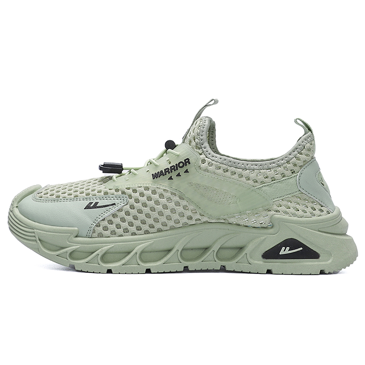 Стойкие к скольжению и истиранию повседневные туфли Warrior низкие мужские зеленые
Стойкие к скольжению и истиранию повседневные туфли Warrior низкие мужские зеленые