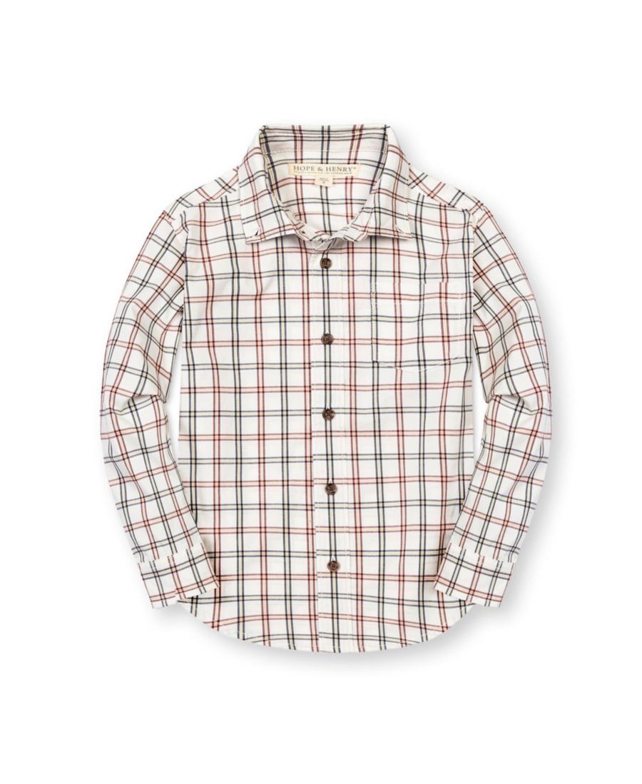 Детская рубашка с длинными рукавами и пуговицами из эластичного поплина Hope & Henry, Homeroom check
Детская рубашка с длинными рукавами и пуговицами из эластичного поплина Hope & Henry, Homeroom check
