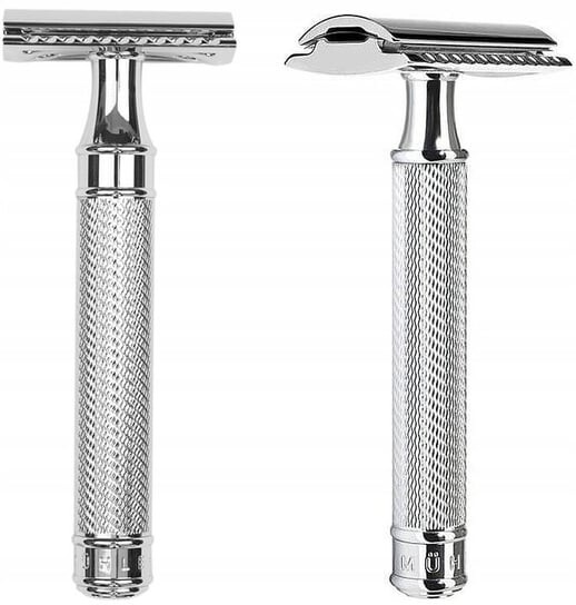 Бритва Muhle, R89 Grande с лезвиями (закрытый гребень)
Бритва Muhle, R89 Grande с лезвиями (закрытый гребень)
