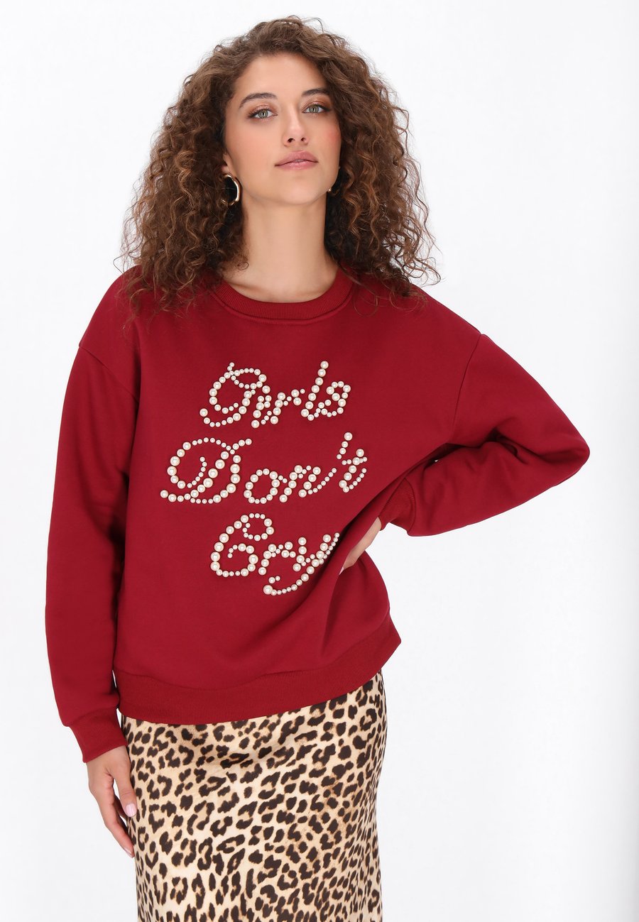 Толстовка faina Sweatshirt, Burgundy/Red
Толстовка faina Sweatshirt, Burgundy/Red