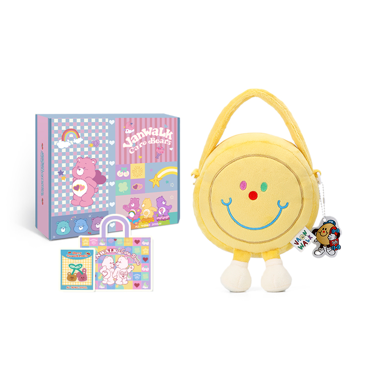 Плюшевая сумка через плечо VANWALK, ярко-желтая
Плюшевая сумка через плечо VANWALK, ярко-желтая