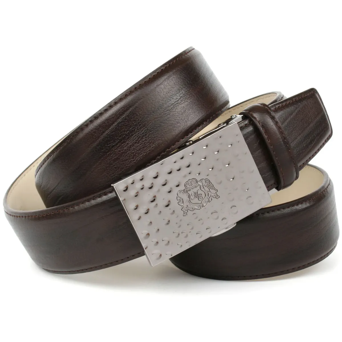 Кожаный ремень Anthoni Crown, повседневный кожаный ремень цвета мокко, коричневый
Кожаный ремень Anthoni Crown, повседневный кожаный ремень цвета мокко, коричневый