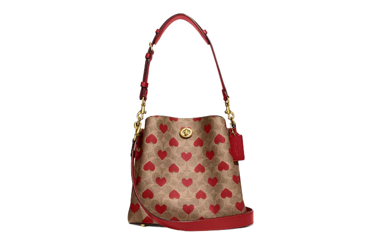 COACH Кожаная сумка-ведро через плечо
COACH Кожаная сумка-ведро через плечо