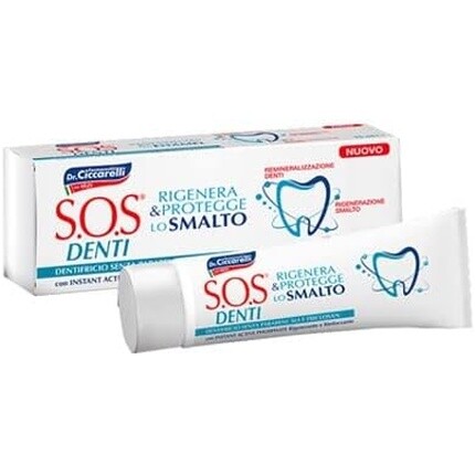 Зубная паста SOS Denti для защиты эмали 75мл Ciccarelli
Зубная паста SOS Denti для защиты эмали 75мл Ciccarelli