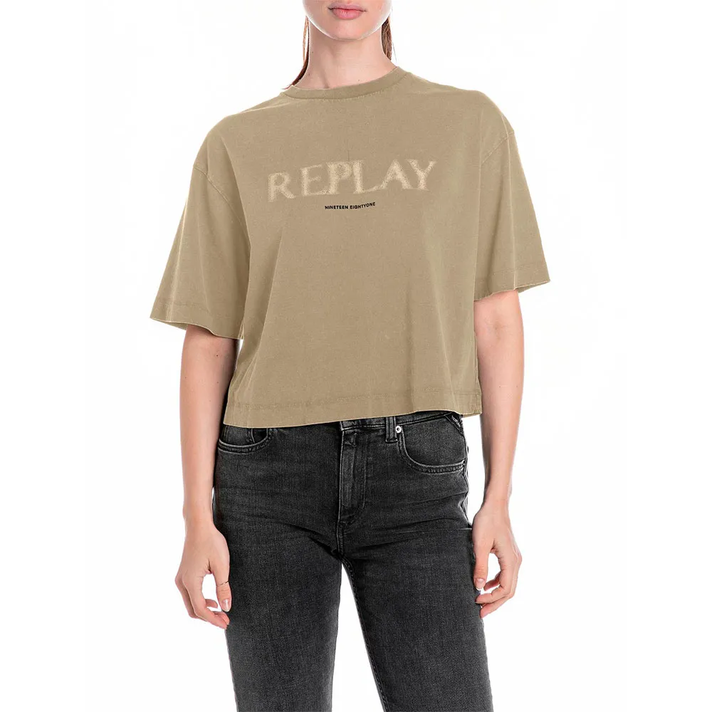 Футболка с коротким рукавом Replay W3410.000.22658M, коричневый
Футболка с коротким рукавом Replay W3410.000.22658M, коричневый