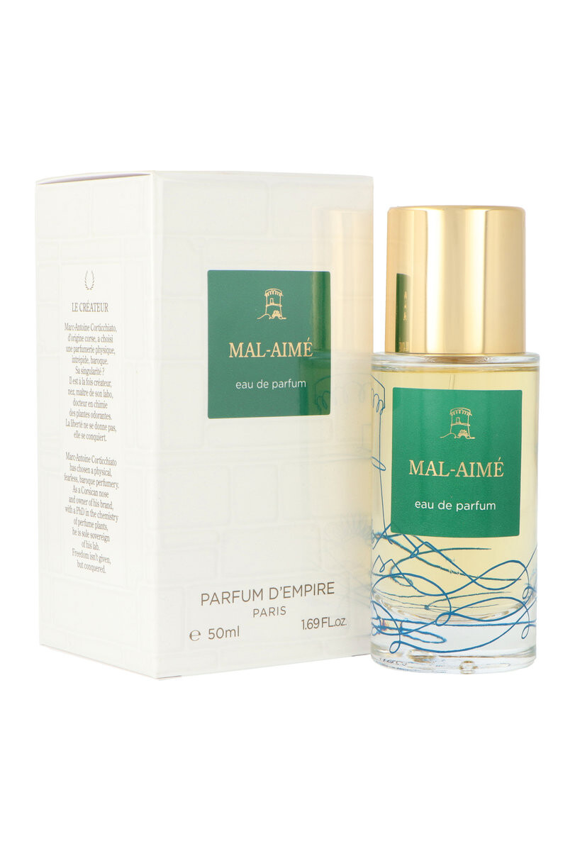 Parfum D`Empire, Mal Aime, парфюмированная вода, 50 мл Parfum D'Empire
Parfum D`Empire, Mal Aime, парфюмированная вода, 50 мл Parfum D'Empire
