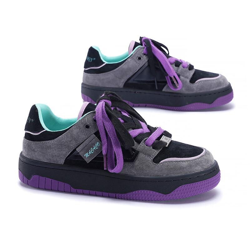 Кеды, скейтборд обувь женская низкая Malemonkey, светло-серый/фиолетовый
Кеды, скейтборд обувь женская низкая Malemonkey, светло-серый/фиолетовый