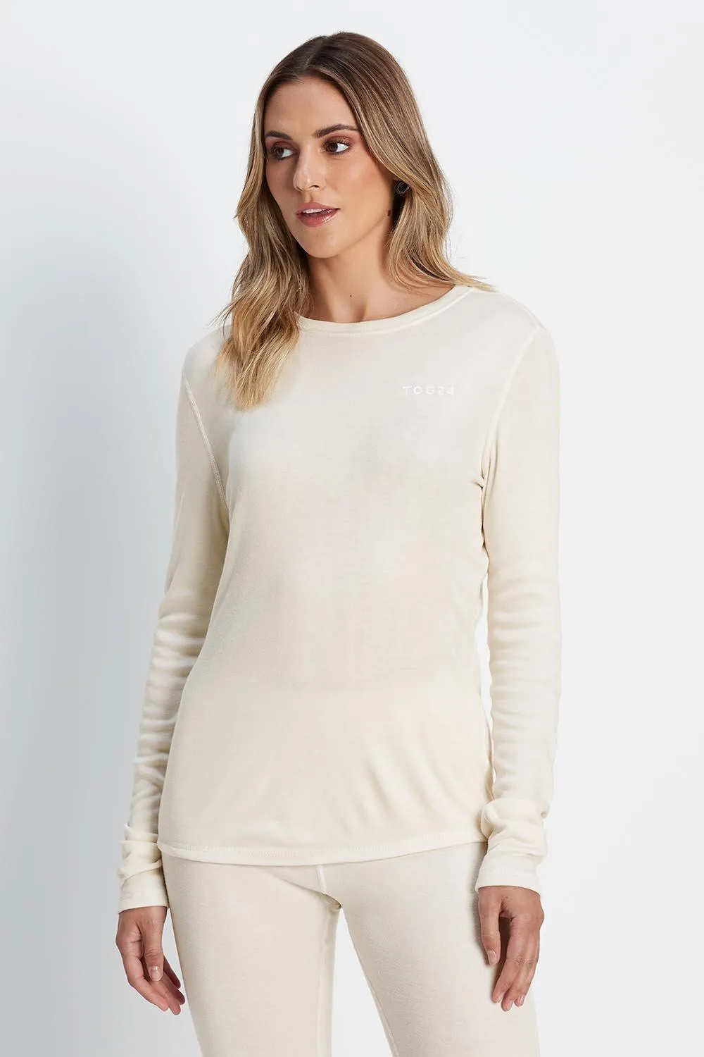 Базовый слой из кашемира Touch Meru с круглым вырезом TOG24, белый
Базовый слой из кашемира Touch Meru с круглым вырезом TOG24, белый