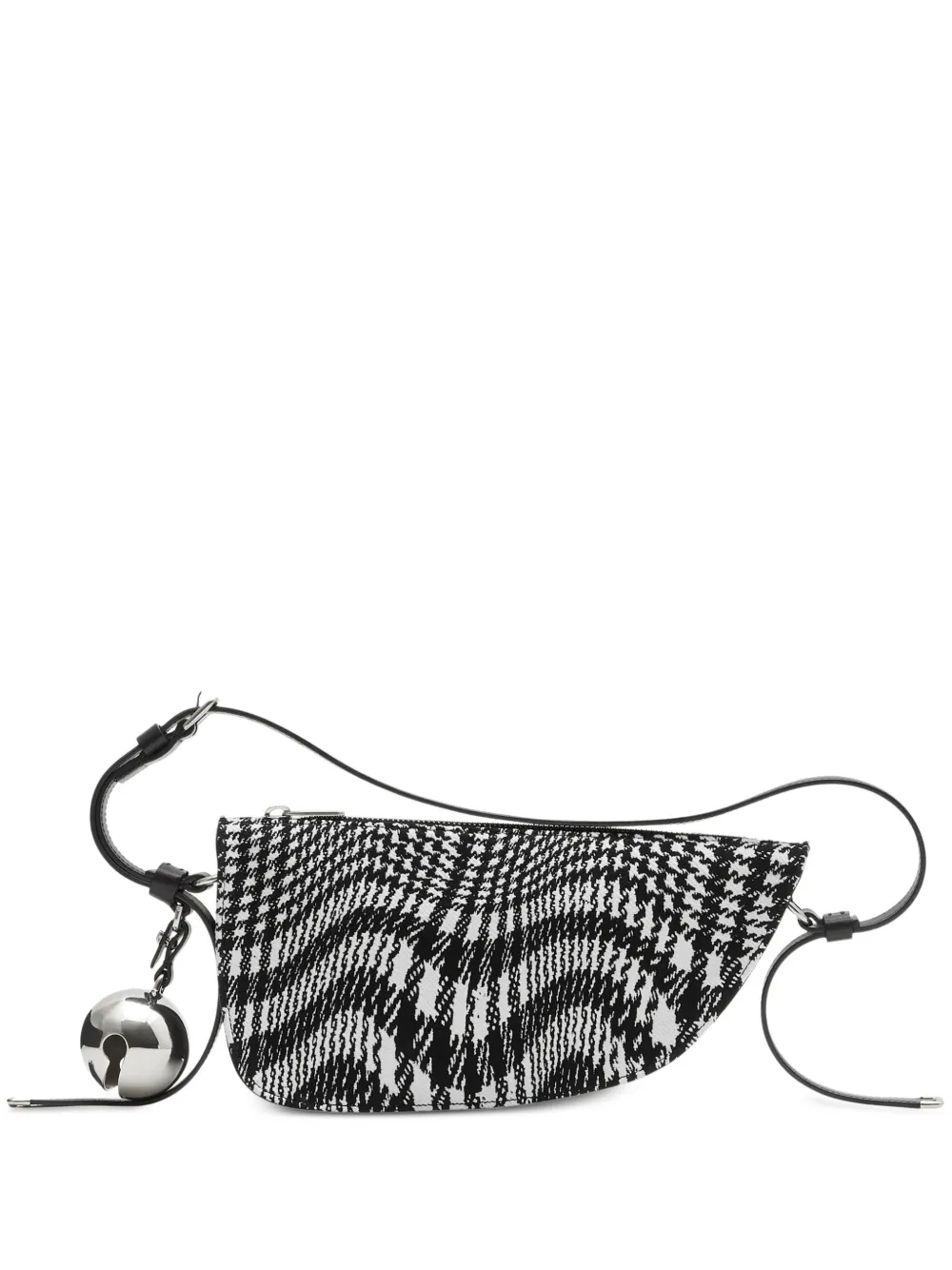 Мини-сумка на плечо Shield BURBERRY, черный 
Мини-сумка на плечо Shield BURBERRY, черный