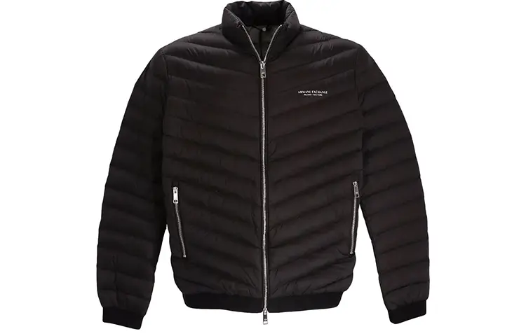 ARMANI EXCHANGE Мужская стеганая куртка, Черный 
ARMANI EXCHANGE Мужская стеганая куртка, Черный