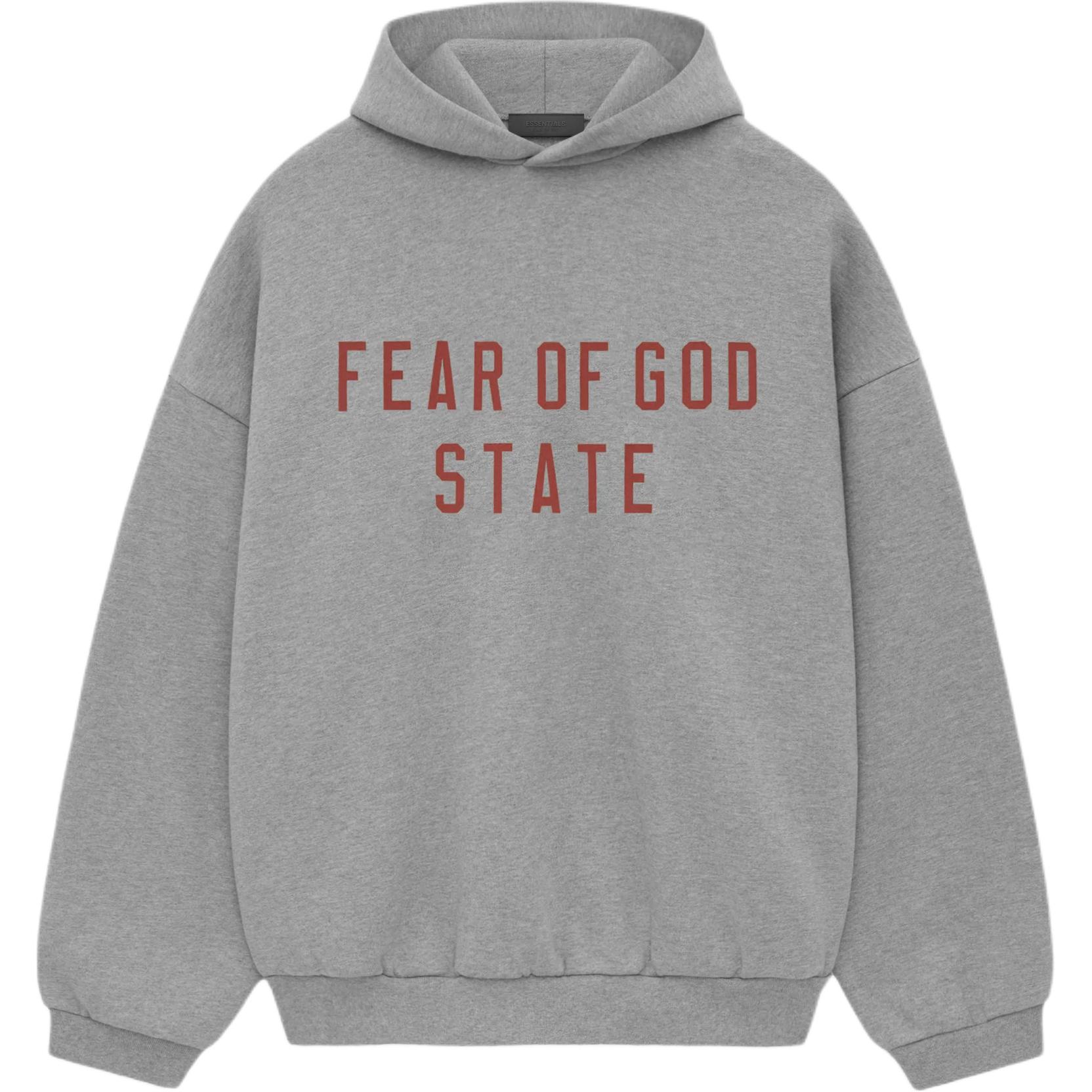Толстовка с капюшоном из флиса ii Fear Of God Essentials, серый
Толстовка с капюшоном из флиса ii Fear Of God Essentials, серый