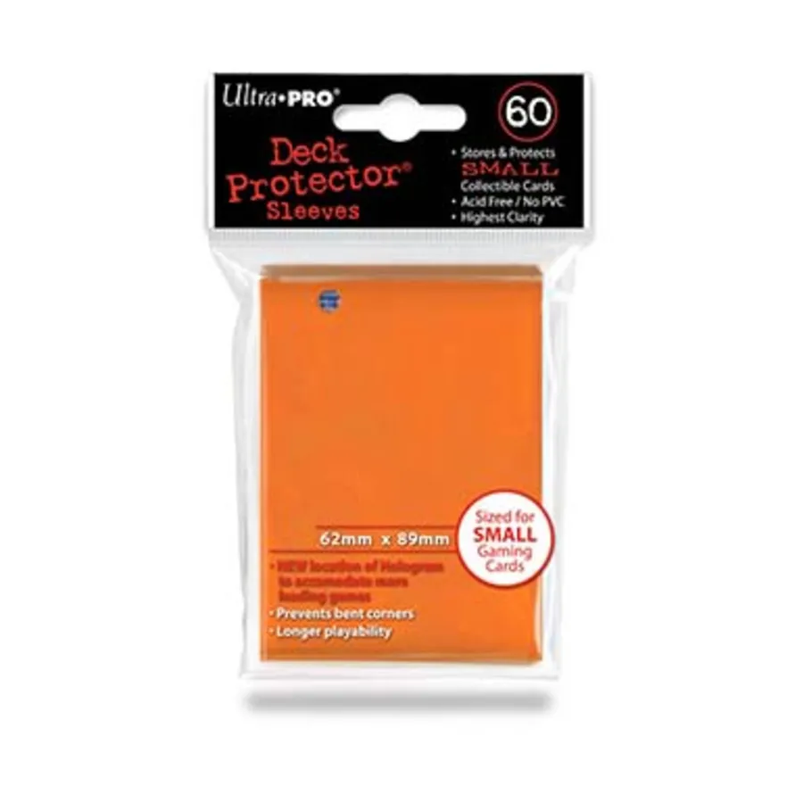 Защитные рукава для палубы — маленькие, оранжевые (60), Card Sleeves - Undersized (Ultra Pro)
Защитные рукава для палубы — маленькие, оранжевые (60), Card Sleeves - Undersized (Ultra Pro)