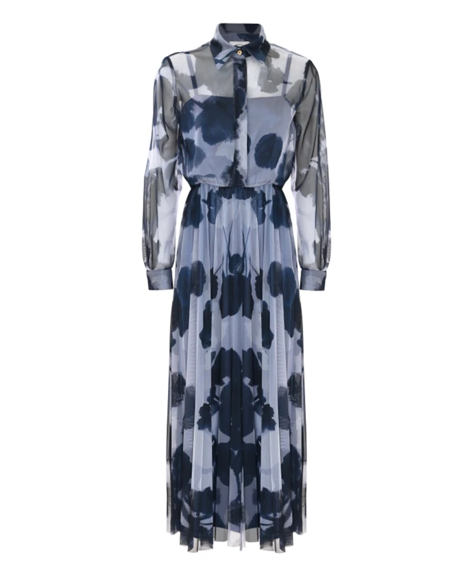 Синее платье трапеция с абстрактным узором Kocca, синий
Синее платье трапеция с абстрактным узором Kocca, синий