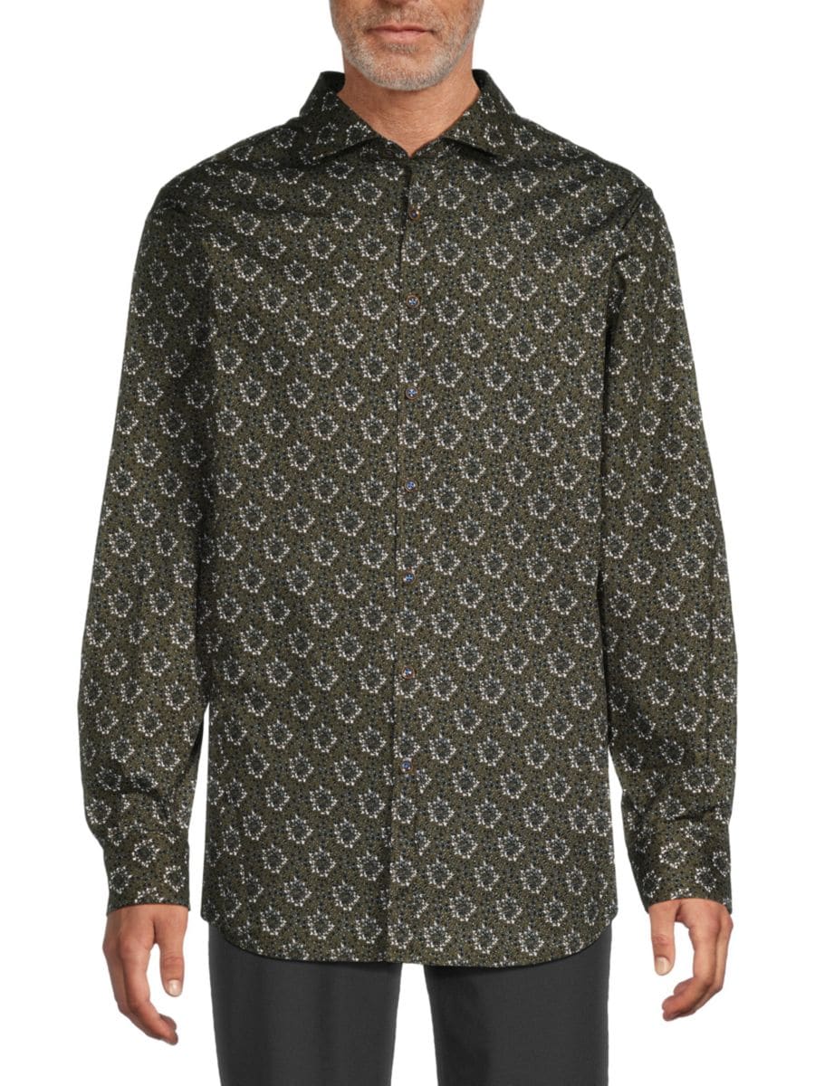 Рубашка с принтом Гарольда Brax, цвет Olive Multi
Рубашка с принтом Гарольда Brax, цвет Olive Multi