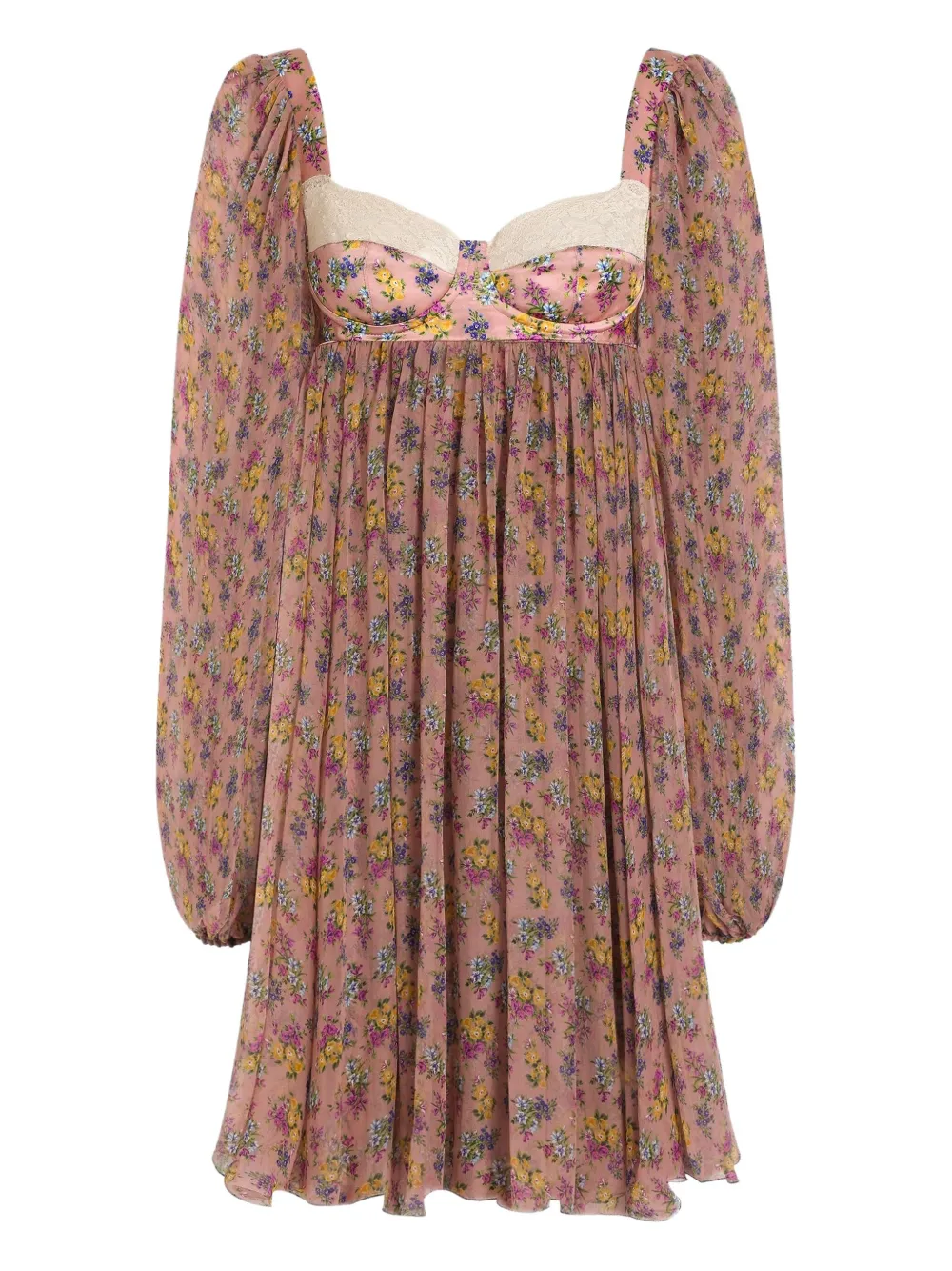 Платье с цветочным принтом и объемными рукавами DOLCE & GABBANA, розовый
Платье с цветочным принтом и объемными рукавами DOLCE & GABBANA, розовый