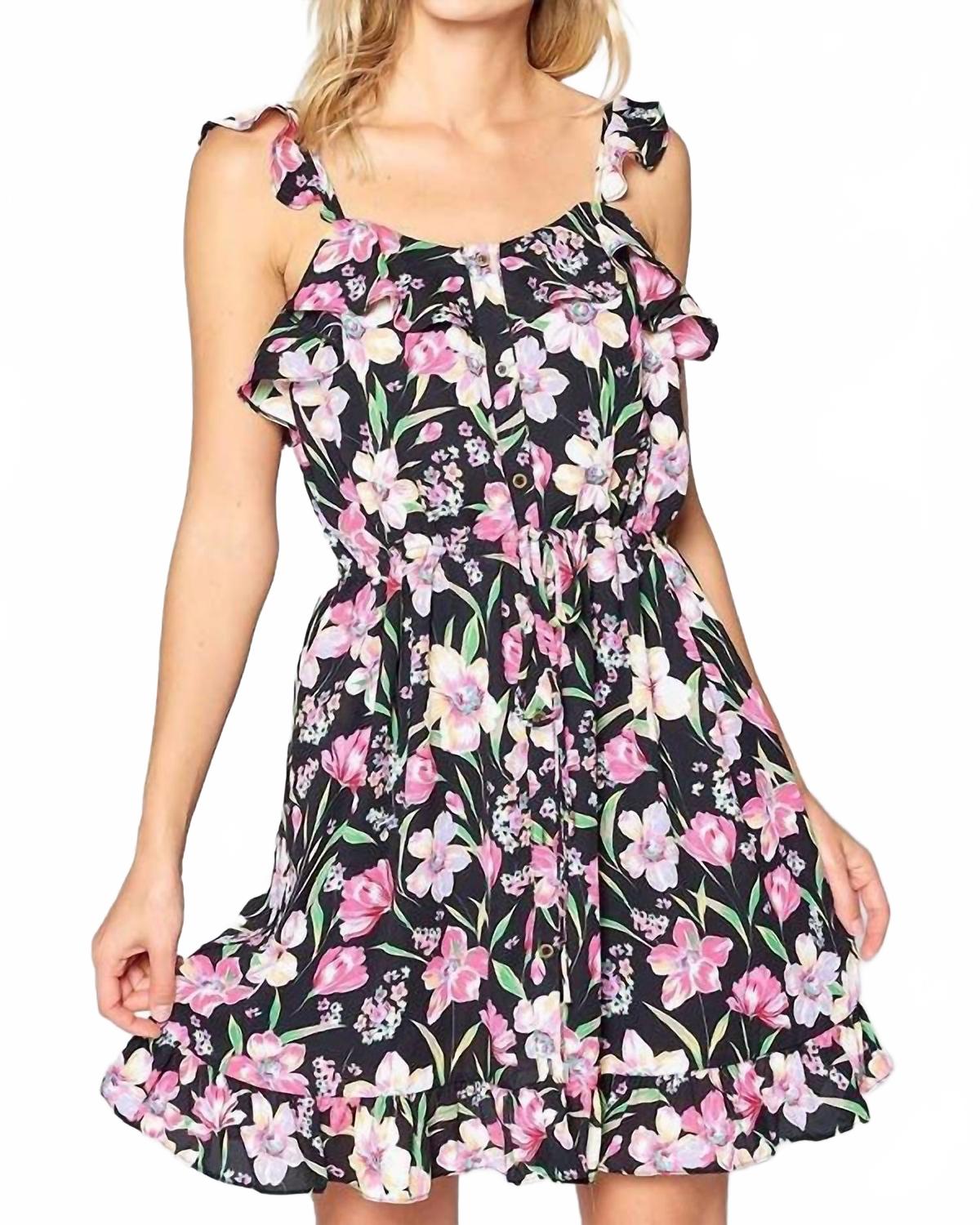 Али Платье в черный цветок ALLIE ROSE
Али Платье в черный цветок ALLIE ROSE