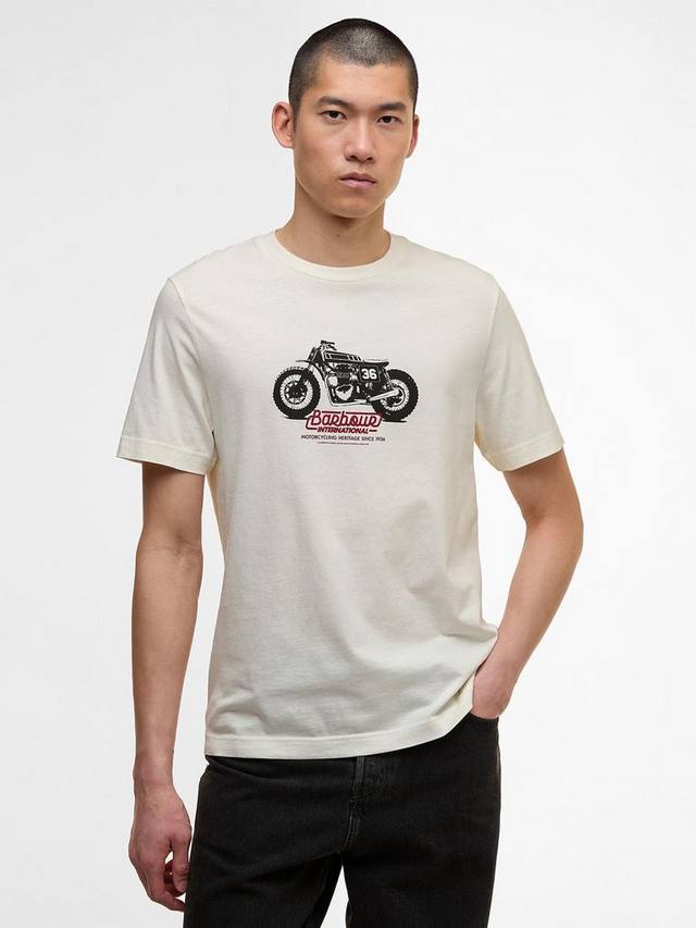 Футболка с принтом International Cruise Barbour, Whisper White
Футболка с принтом International Cruise Barbour, Whisper White