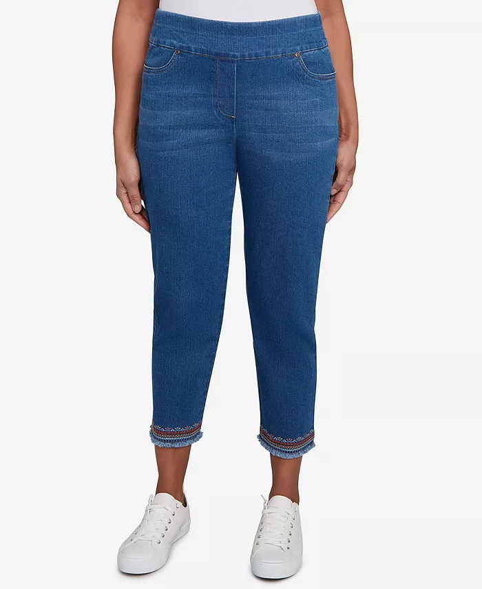 Женские джинсы El Paso Border с бахромой Alfred Dunner, синий
Женские джинсы El Paso Border с бахромой Alfred Dunner, синий