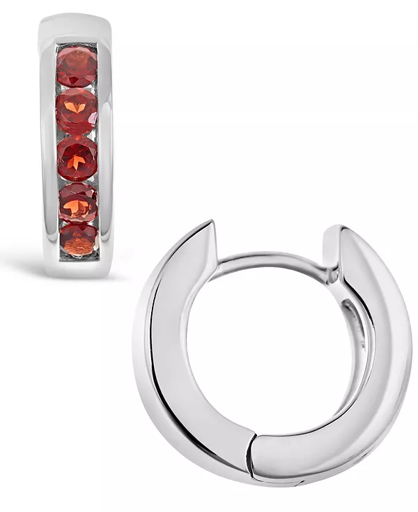 Серьги-Кольца Huggie Hoop с гранатом (1 карат) из стерлингового серебра (также доступны с перидотом) Macy'S, garnet
Серьги-Кольца Huggie Hoop с гранатом (1 карат) из стерлингового серебра (также доступны с перидотом) Macy'S, garnet