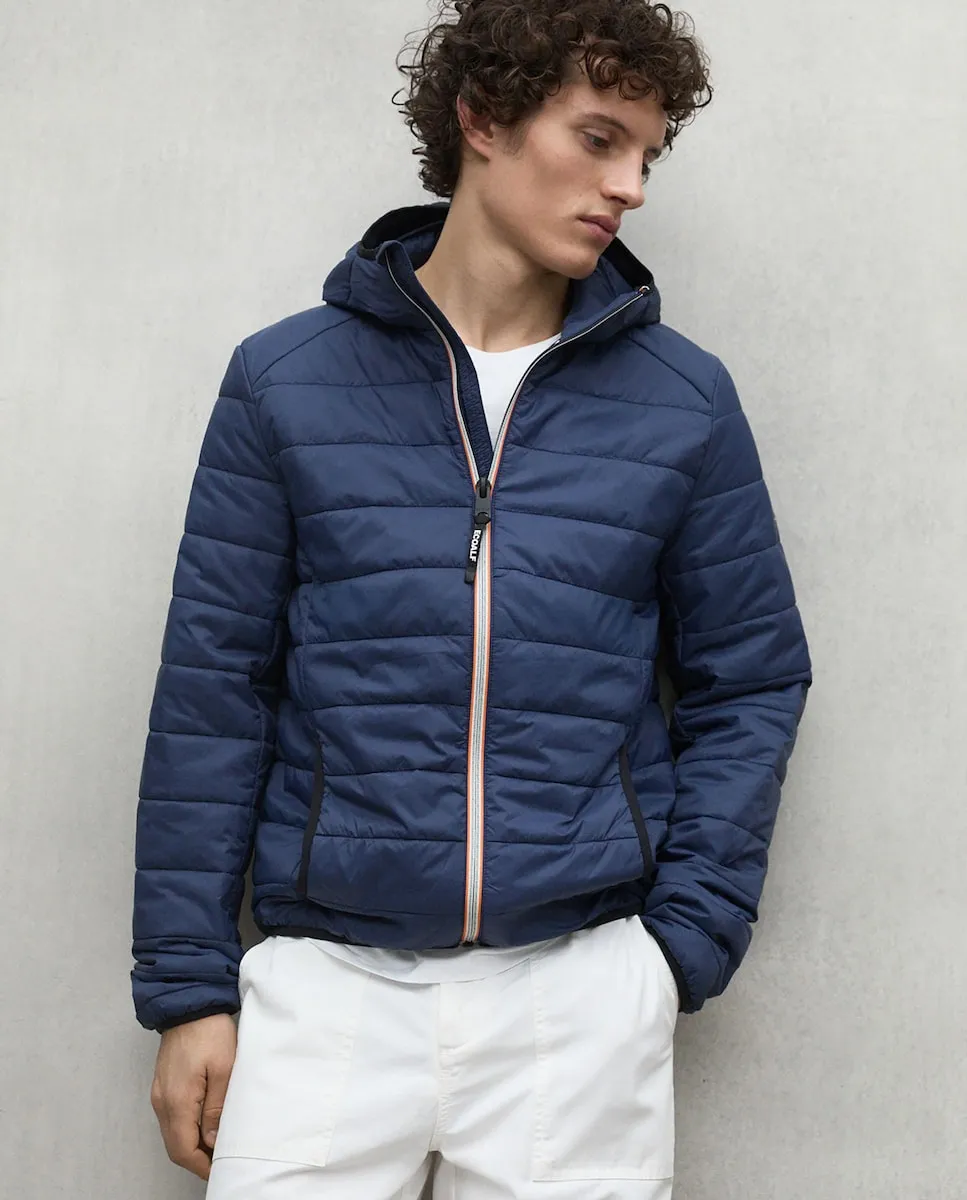 Мужская куртка с застежкой-молнией и капюшоном Ecoalf, синий
Мужская куртка с застежкой-молнией и капюшоном Ecoalf, синий