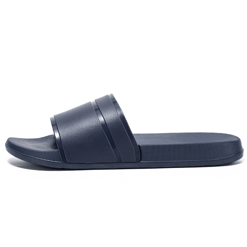 Eminu Резиновые износостойкие тапочки-слайды мужские темно-синие
Eminu Резиновые износостойкие тапочки-слайды мужские темно-синие