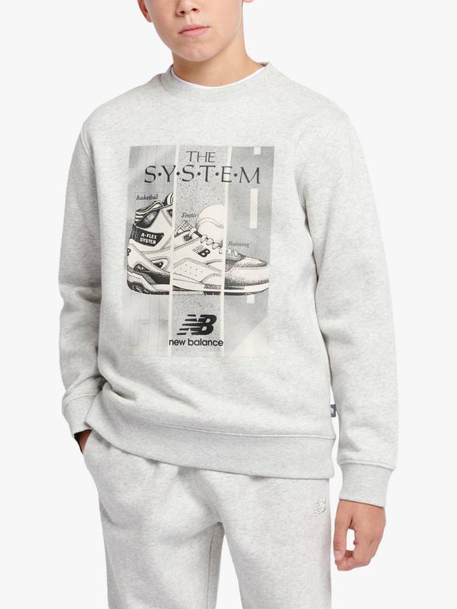 Детский свитшот The System Crew New Balance, Ash Heather
Детский свитшот The System Crew New Balance, Ash Heather