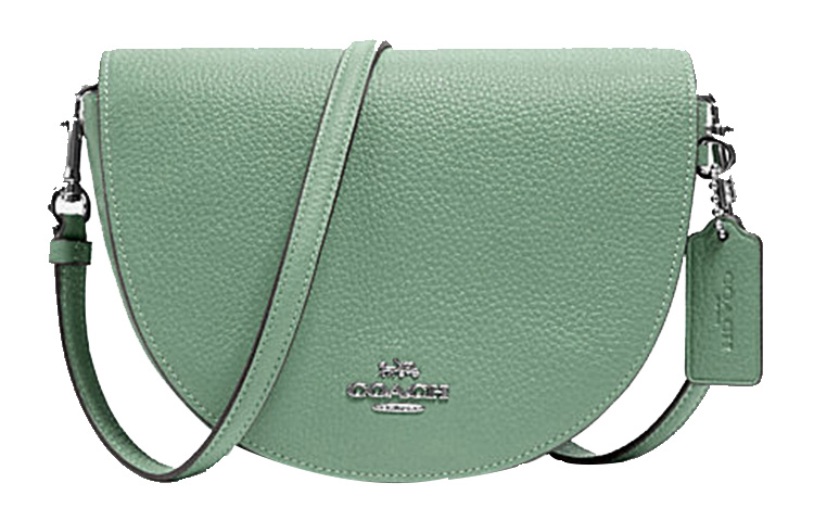 Кожаная седельная сумка Эллен, через плечо, кроссбоди с принтом камея в оттенках коричневого и зеленого COACH
Кожаная седельная сумка Эллен, через плечо, кроссбоди с принтом камея в оттенках коричневого и зеленого COACH