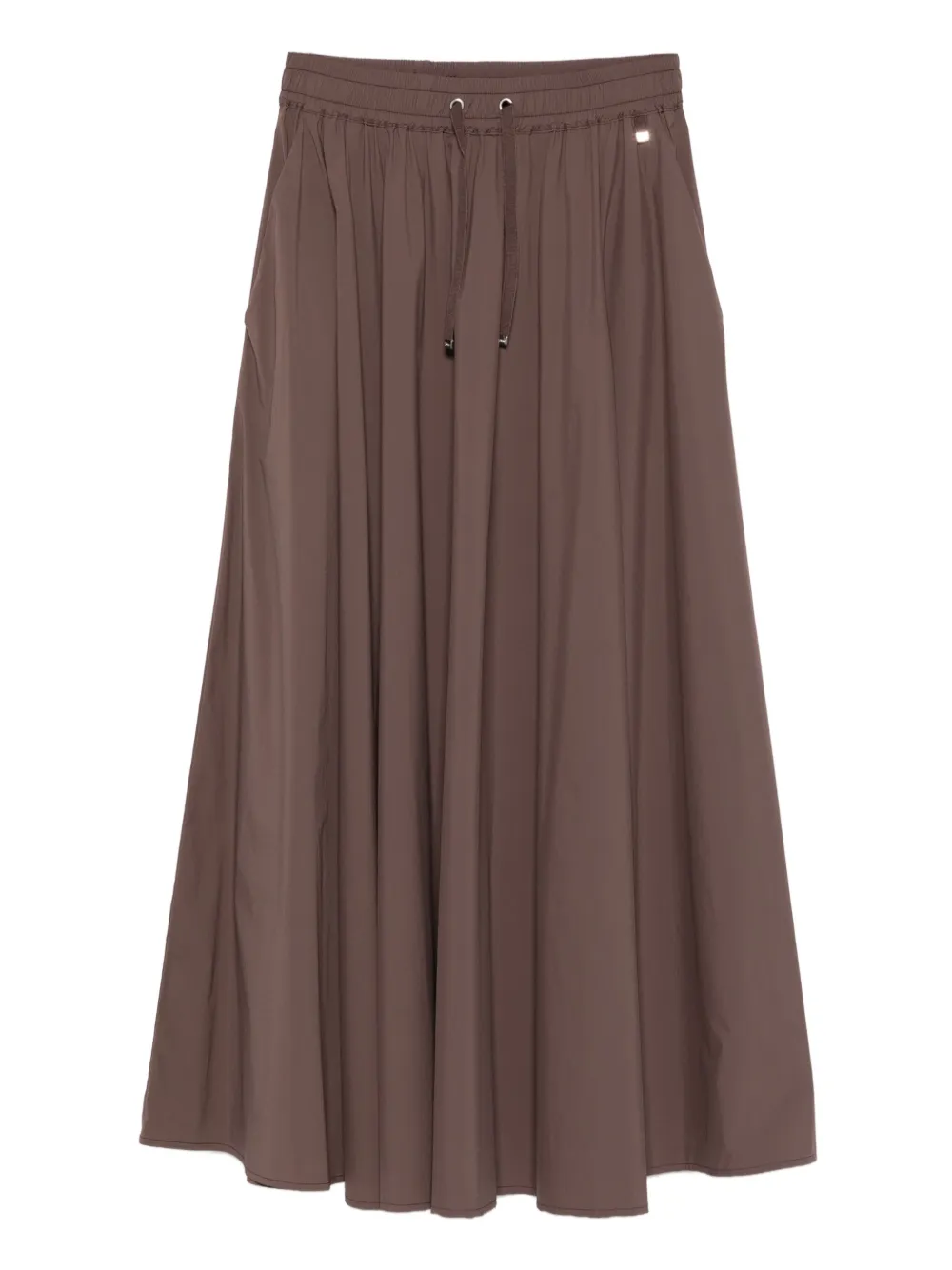 Юбка с кулиской и складками Herno, коричневый
Юбка с кулиской и складками Herno, коричневый