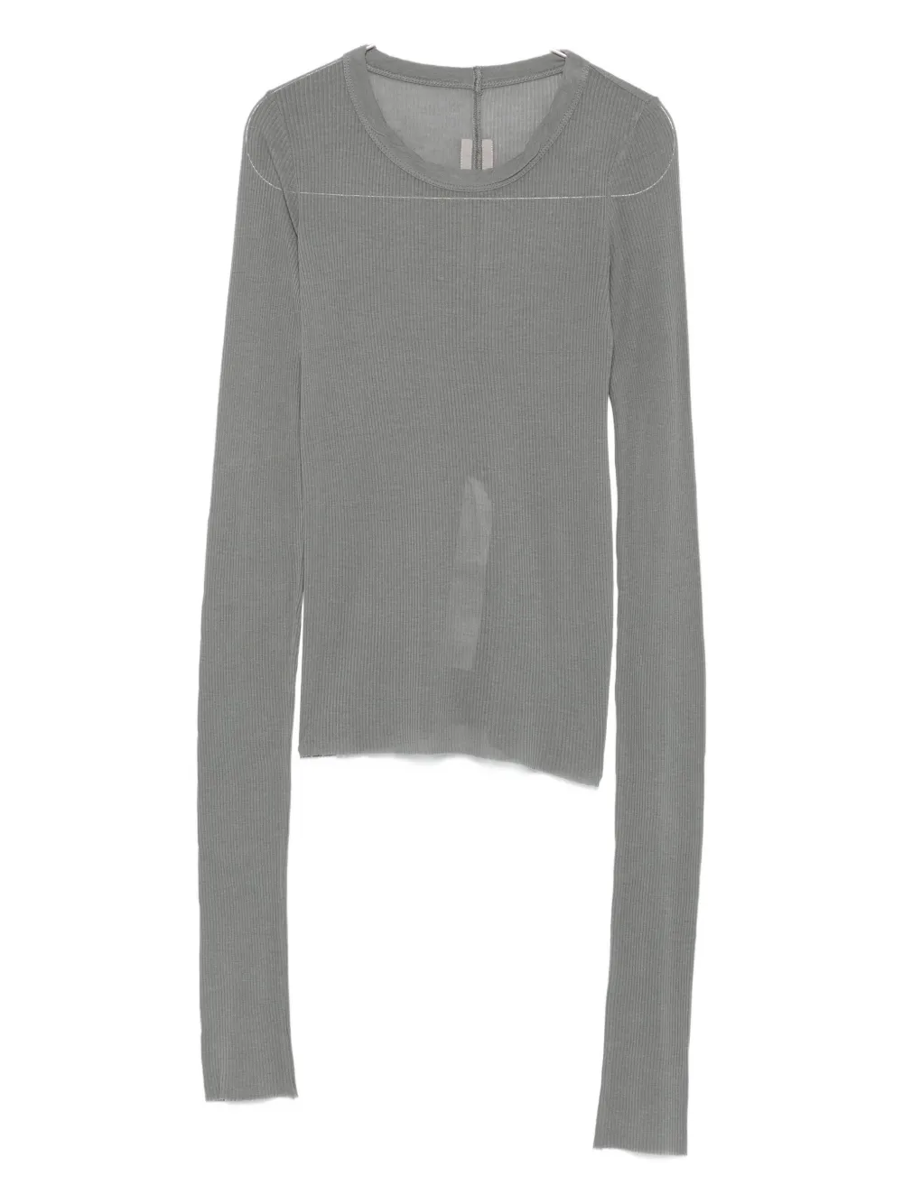 Футболка с круглым вырезом Rick Owens, серый
Футболка с круглым вырезом Rick Owens, серый