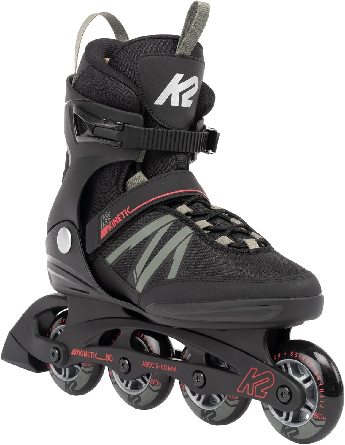 Мужские роликовые коньки K2 Kinetic 80, Black/Gray
Мужские роликовые коньки K2 Kinetic 80, Black/Gray