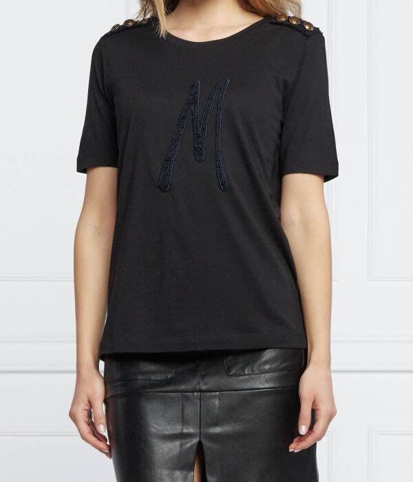 Футболка женская Guess свободная с пуговицами на плечах, черный
Футболка женская Guess свободная с пуговицами на плечах, черный