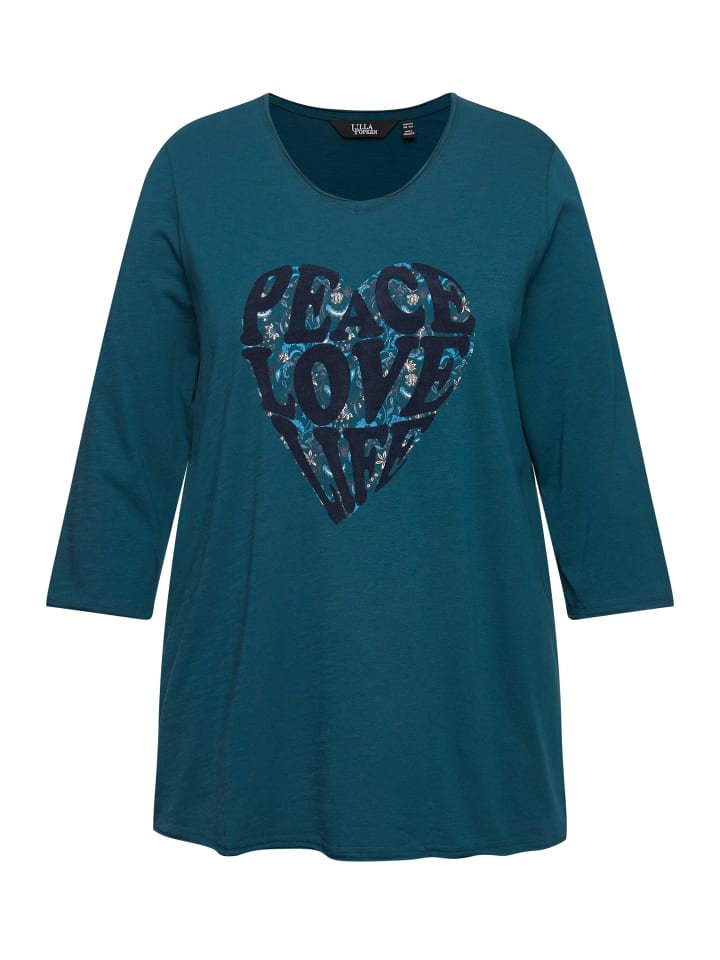 Футболка Ulla Popken Shirt, цвет dunkles petrol
Футболка Ulla Popken Shirt, цвет dunkles petrol