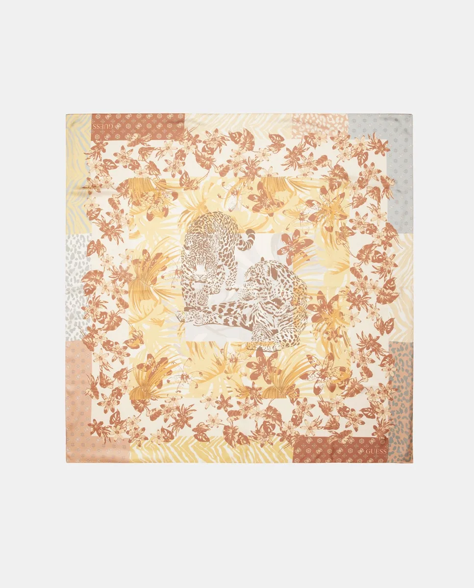 Шарф с принтом логотипа G Guess, цвет Camel
Шарф с принтом логотипа G Guess, цвет Camel