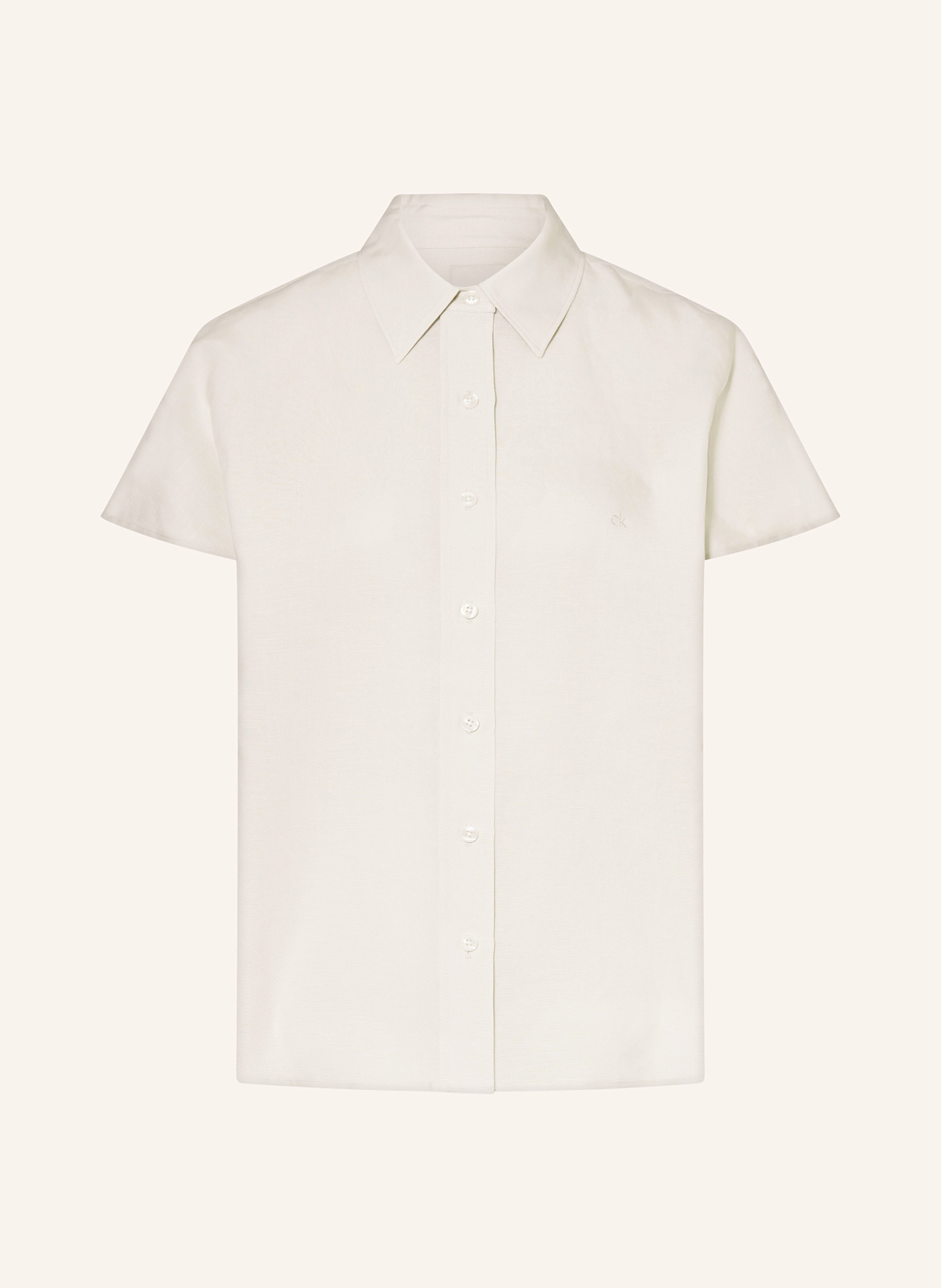 Блузка-Рубашка с льном Calvin Klein, белый
Блузка-Рубашка с льном Calvin Klein, белый