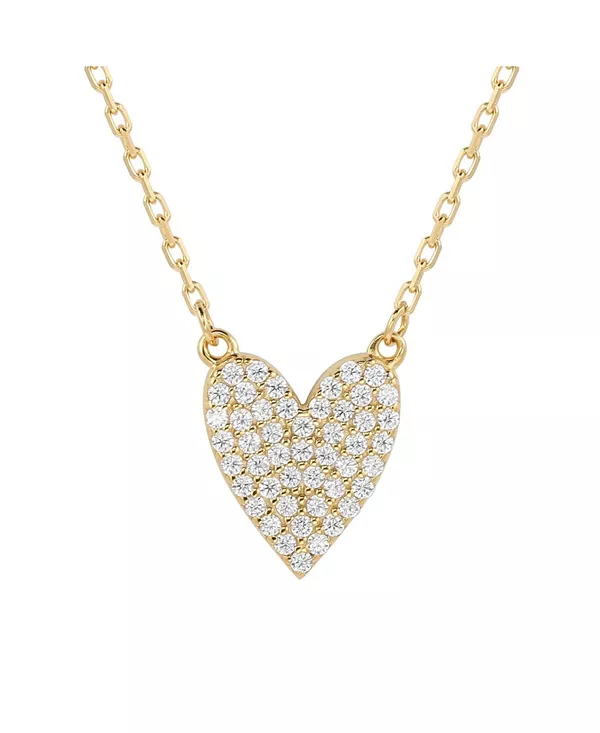 Ожерелье Suzy Levian из стерлингового серебра с кубическими циркониями и цельным сердцем Suzy Levian New York, white
Ожерелье Suzy Levian из стерлингового серебра с кубическими циркониями и цельным сердцем Suzy Levian New York, white