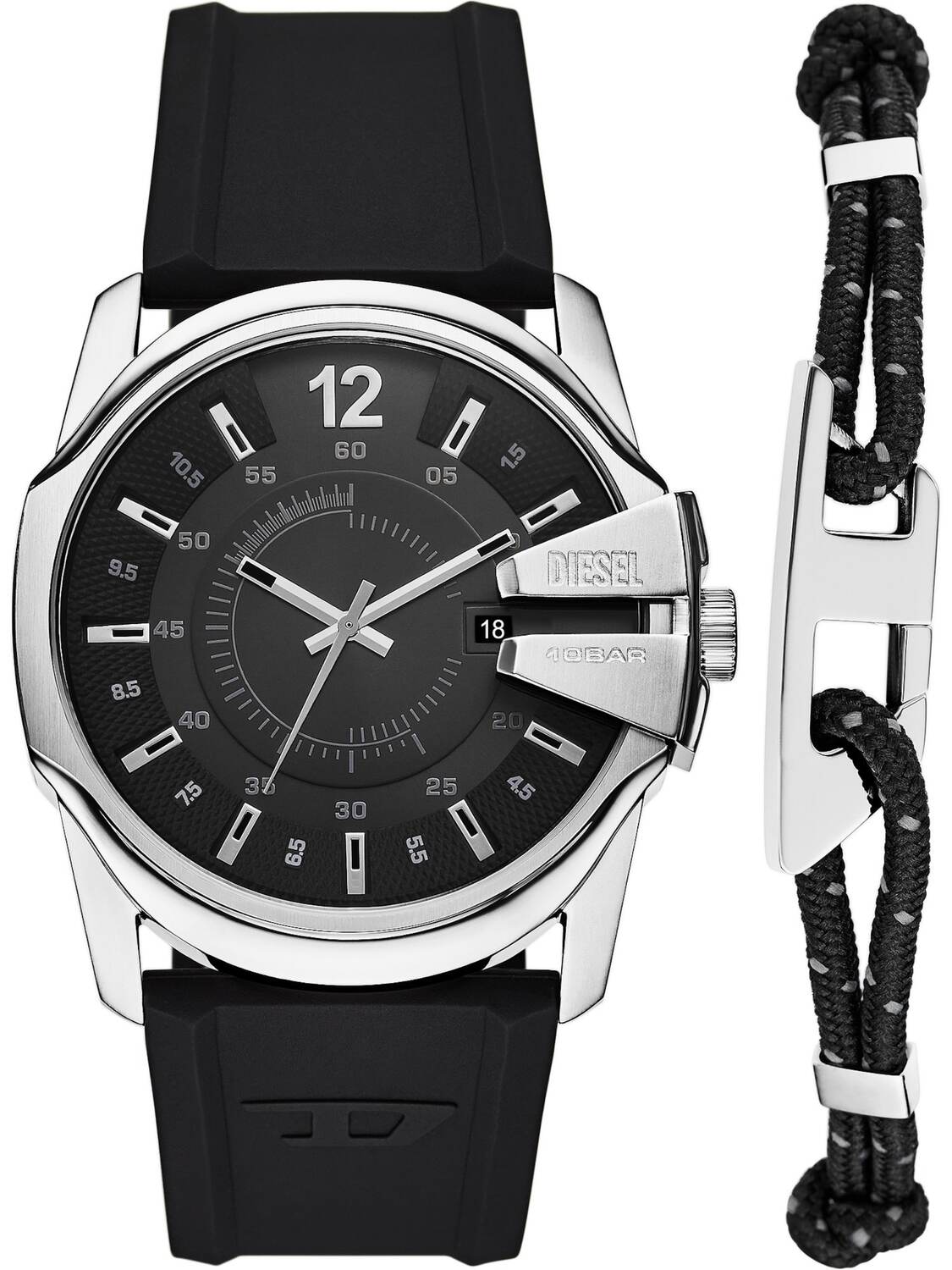 DIESEL Часы Analog 'MASTER CHIEF' в серебристом цвете
DIESEL Часы Analog 'MASTER CHIEF' в серебристом цвете