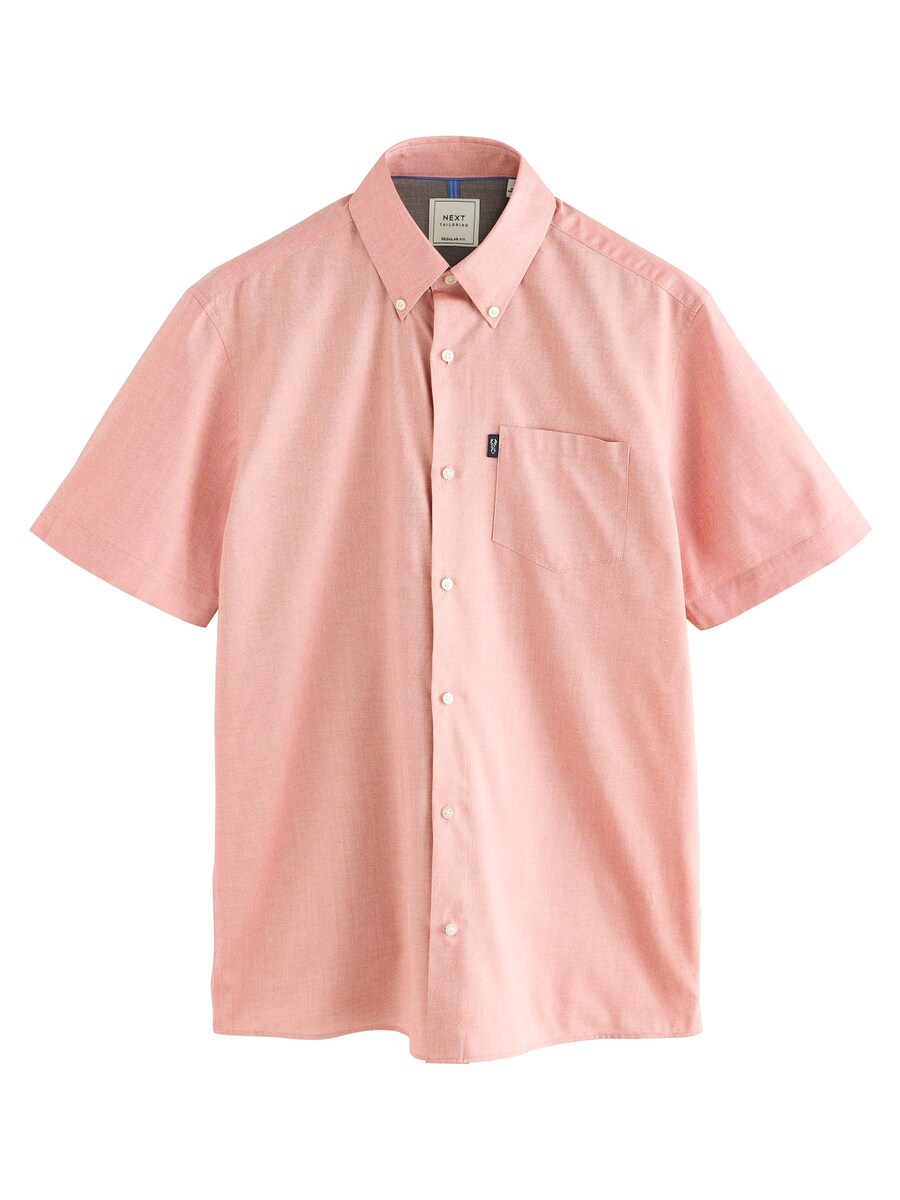 Рубашка на пуговицах классического кроя Next, розовый
Рубашка на пуговицах классического кроя Next, розовый