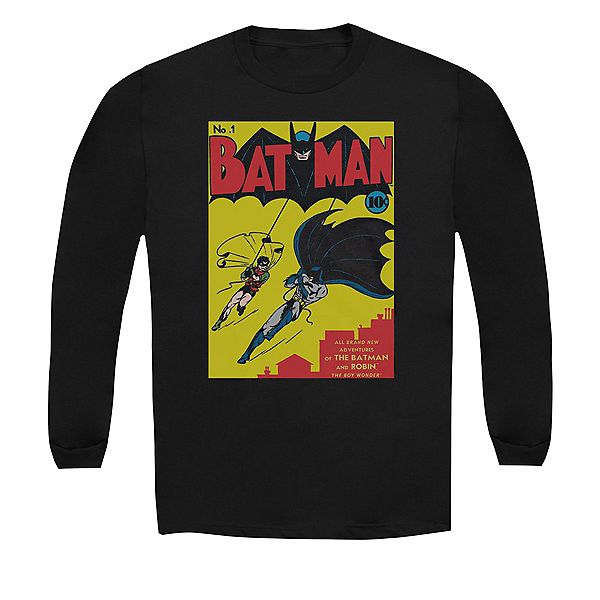 Футболка с длинным рукавом Batman First для взрослых Licensed Character
Футболка с длинным рукавом Batman First для взрослых Licensed Character