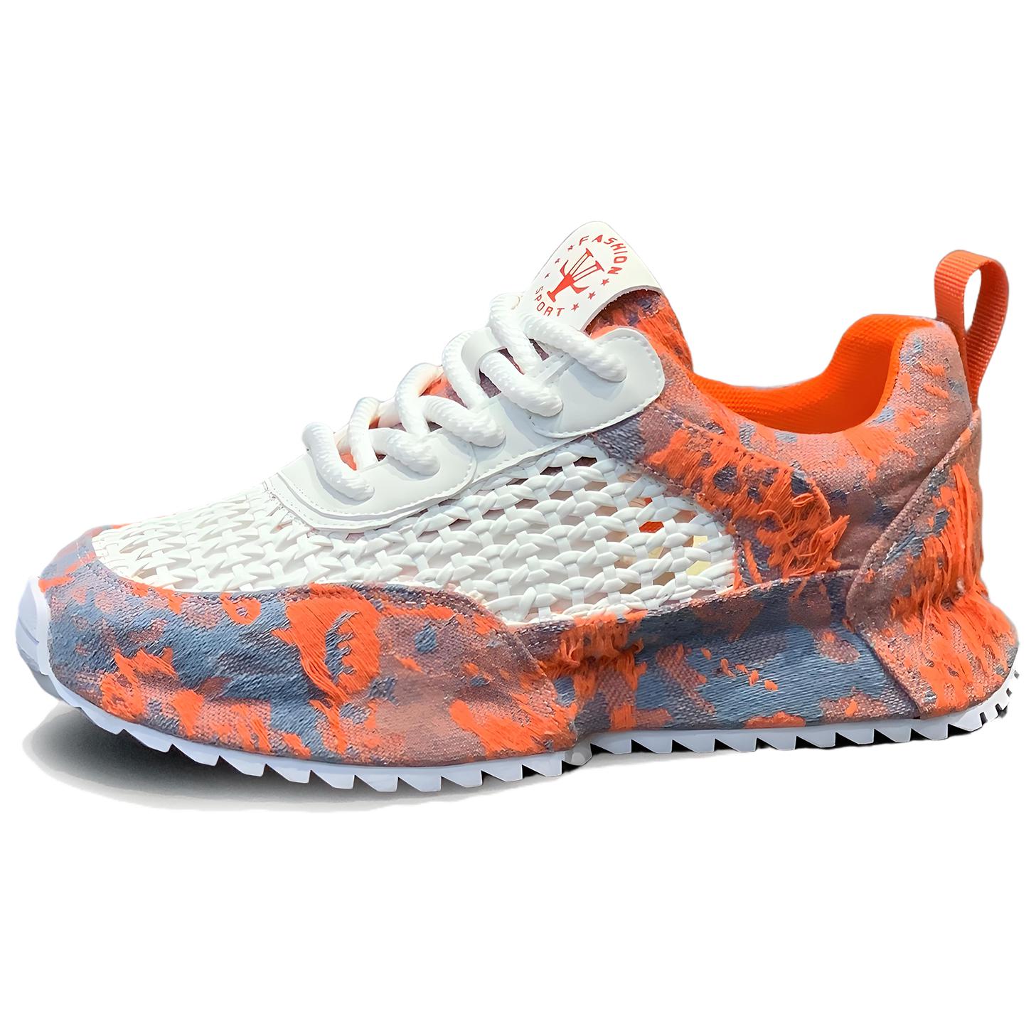 Износостойкие, легкие, дышащие и нескользящие. Низкие повседневные мужские туфли SENJIALUO, White Orange
Износостойкие, легкие, дышащие и нескользящие. Низкие повседневные мужские туфли SENJIALUO, White Orange