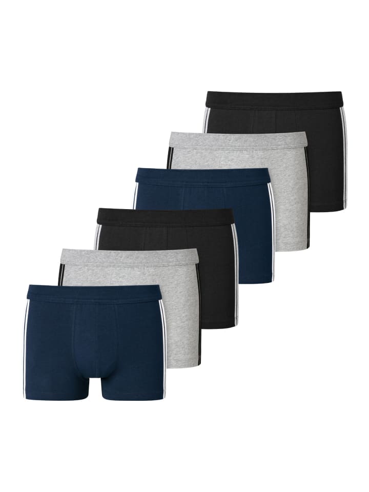 Трусы Schiesser Retro Short / Pant 95/5 Stretch - Organic Cotton, цвет Grau/Schwarz/Blau
Трусы Schiesser Retro Short / Pant 95/5 Stretch - Organic Cotton, цвет Grau/Schwarz/Blau