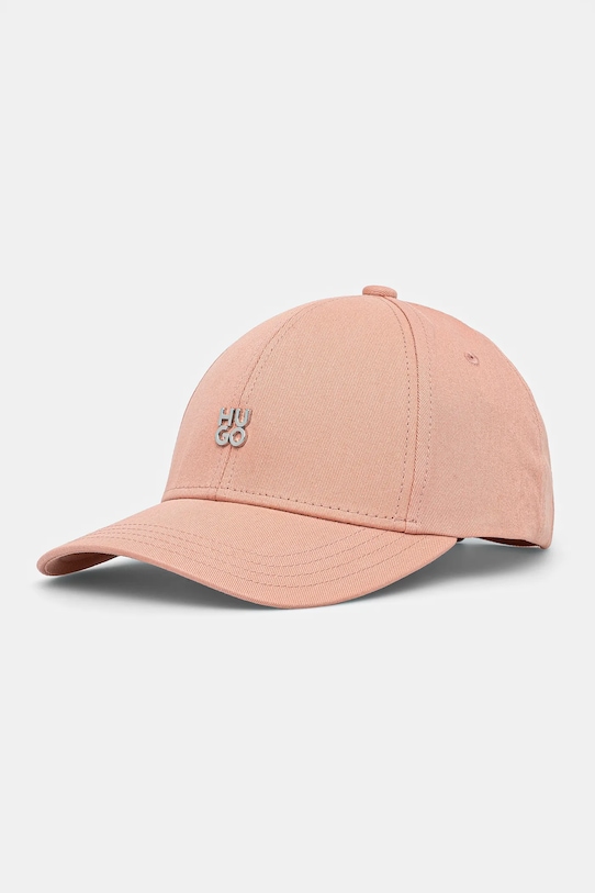 Хлопковая кепка с козырьком Hugo, розовый
Хлопковая кепка с козырьком Hugo, розовый