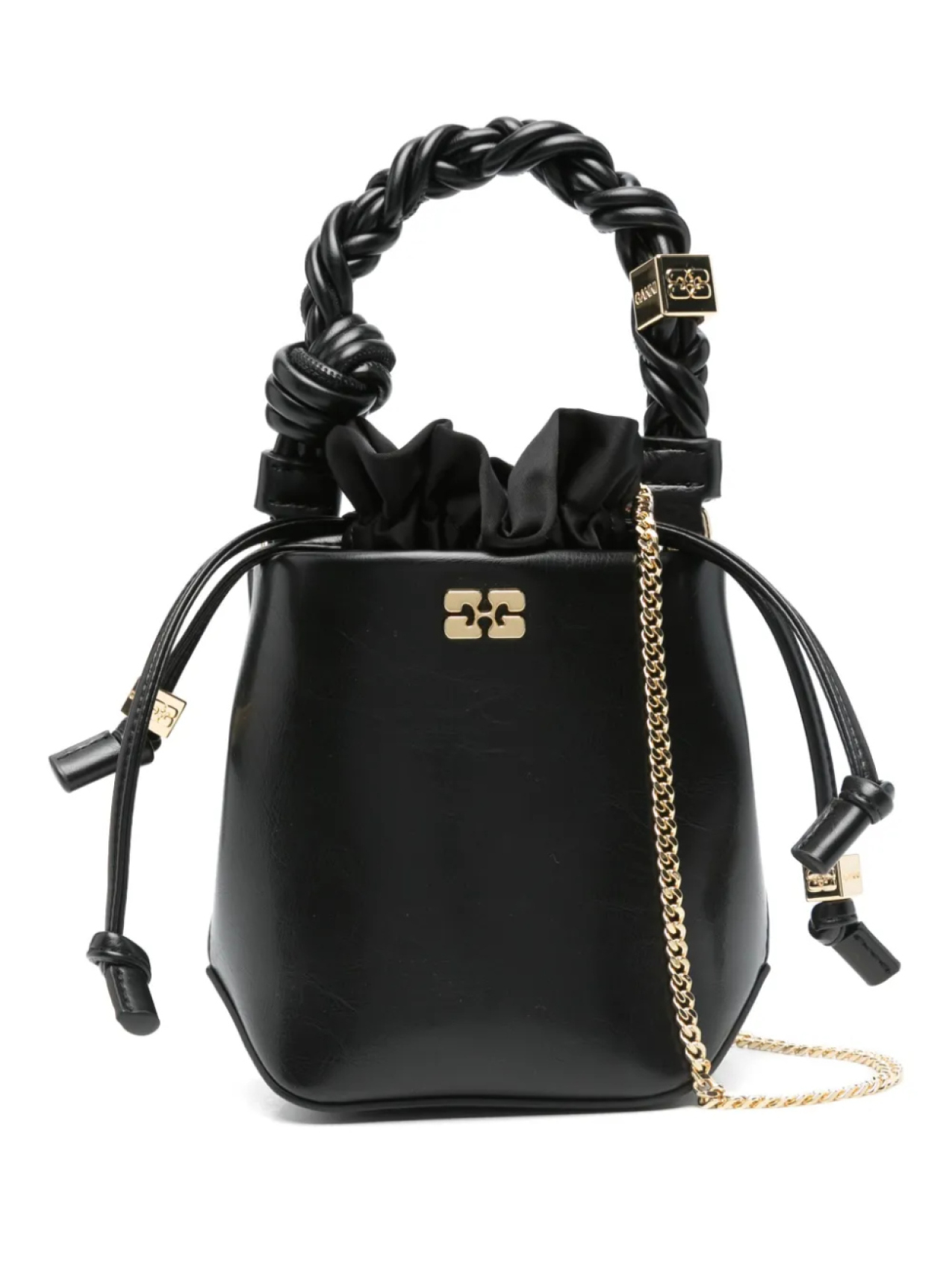 Сумка-ведро GANNI mini Bou, черный
Сумка-ведро GANNI mini Bou, черный